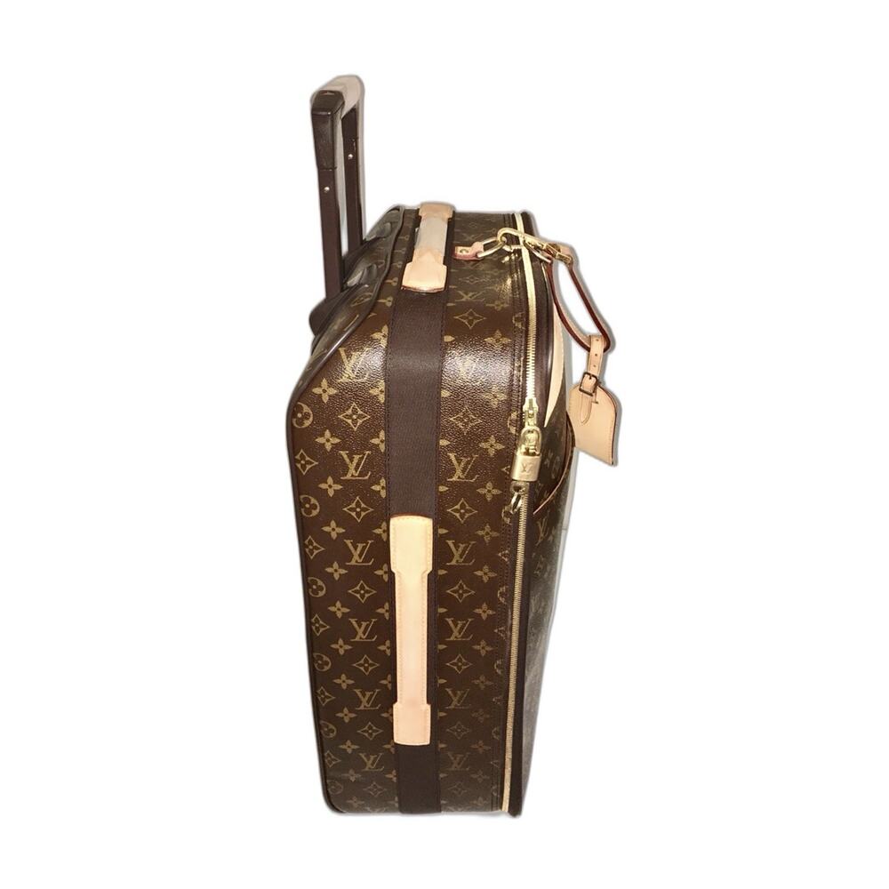 Louis Vuitton Pegase Monogram Suitcase Carry-on w/ Coa & Garment Bag Hanger 🛍️ - Picture 2 of 13